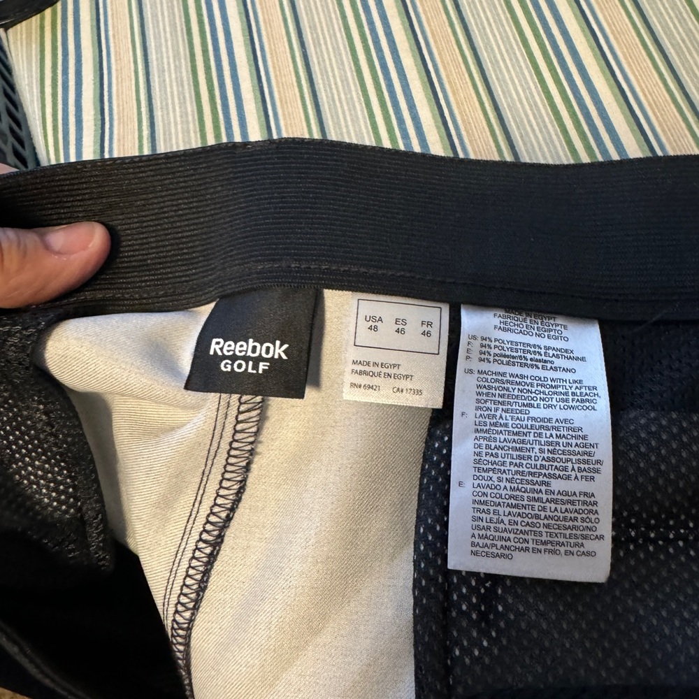 Reebok Golf Shorts - worn once excellent quality and condition